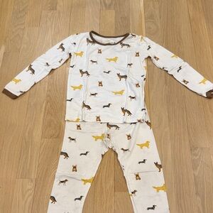 Kyte Baby Dog Pajamas Size 4T